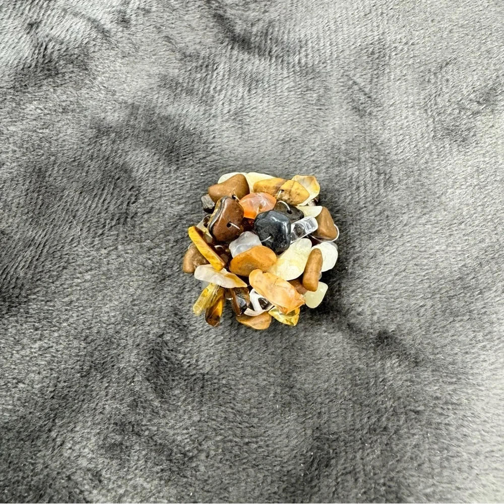 Vintage EarthTone Rock | Stone Ring